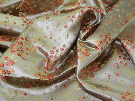 metallic chinese fabric|Asian .